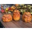 Halloween fura dísztök poly– 3 féle választható arccal 12 cm