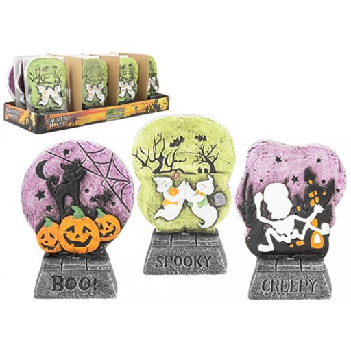 LED Asztali Sírkövek – 3 féle Jelenet