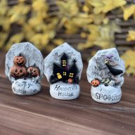 LED Asztali Halloween Jelenetek – 3 Féle LED Asztali Halloween Jelenetek – 3 Féle