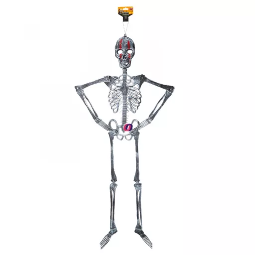 XL Halloween csontváz 115 cm műanyag