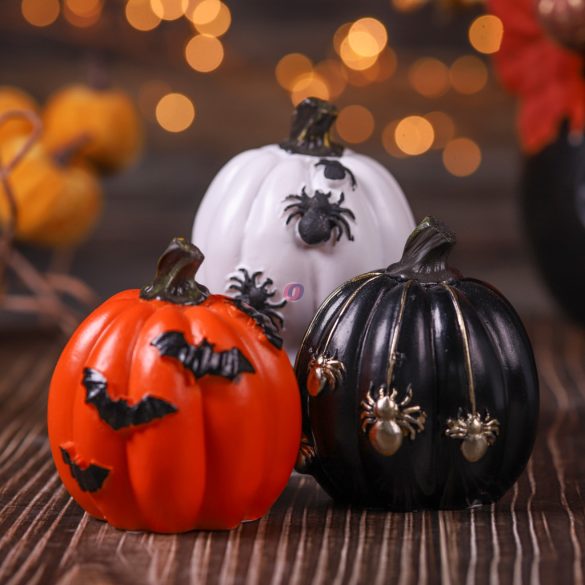 Őszi tök dekor halloween mintás 3 féle választható kivitelben