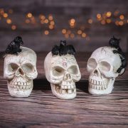 Halloweeni dekor Koponya 3 féle választható kivitelben