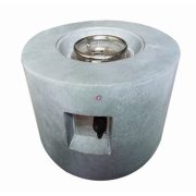Tűzrakó kerek 70xH8cm szürke