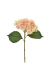 Selyemvirág hortenzia szál 46cm rózsaszín