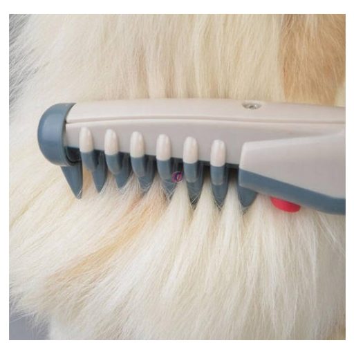 Kisállatfésű és szőrcsomótlanító gép - elemes