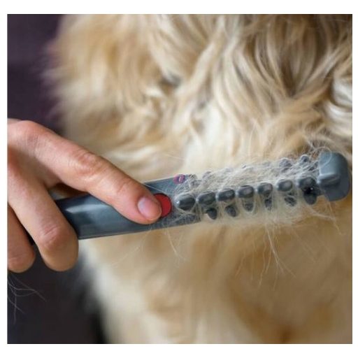 Kisállatfésű és szőrcsomótlanító gép - elemes