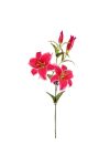 Selyemvirág Liliom műanyag 82cm piros