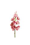 Selyemvirág Orchidea műanyag 77cm mályva