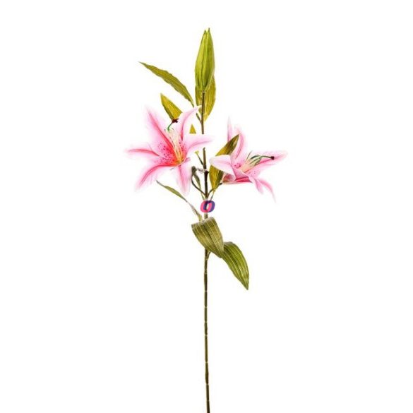 Selyemvirág Liliom műanyag 85cm fukszia