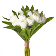 XL Prémium Selyemvirág Tulipán csokor