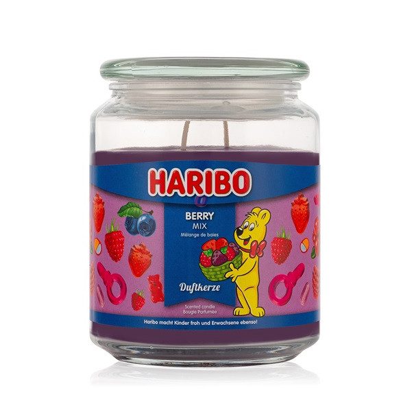 Illatgyertya Haribo Berry Mix (erdei gyümölcs) 510g