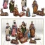 Óriás betlehemi figura szett 10 db-os XXL