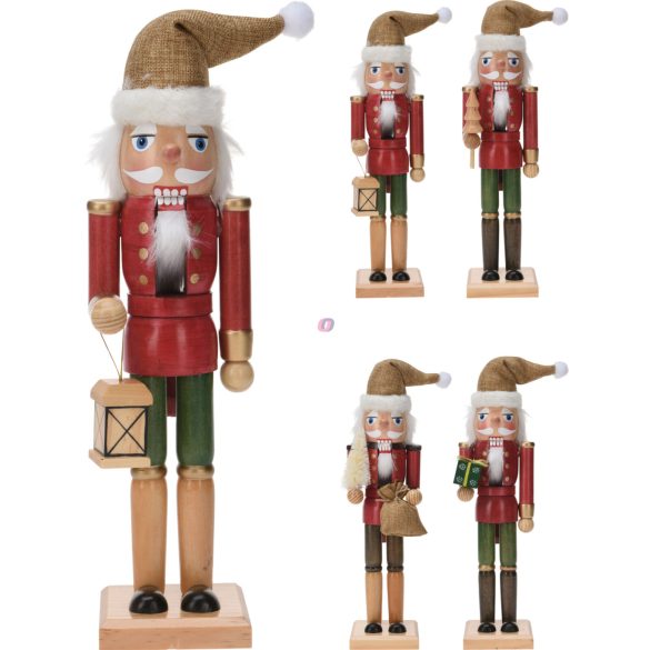 Fa Diótörő – 38 cm – 4 Tradicionális Design