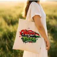 Árad a Tisza - táska -  37 x 41 x cm bézs