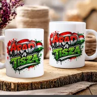 Árad a Tisza -  bögre fehér