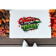 Árad a Tisza - mintás szőnyeg 60X40 cm törtfehér