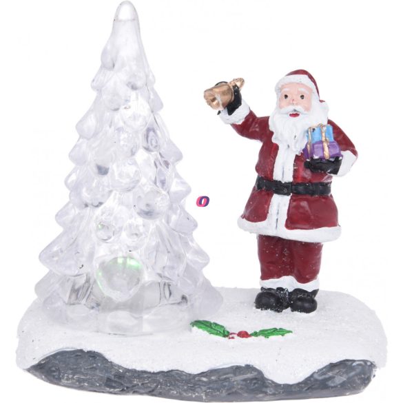 Led-es karácsonyi figura akril 9 cm 3 féle választható kivitelben