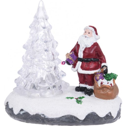 Led-es karácsonyi figura akril 9 cm 3 féle választható kivitelben