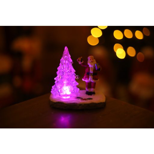 Led-es karácsonyi figura akril 9 cm 3 féle választható kivitelben