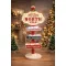 XXL Kültéri irányjelző Tábla "North Pole"  LED, 95 cm IP44 230V