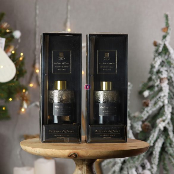 Luxury karácsonyi lakásparfüm, aroma diffuzor Elegant blacks