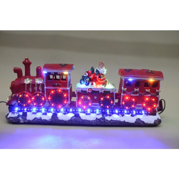 XXL LED karácsonyi vonat 39 cm 2 féle választható kivitel