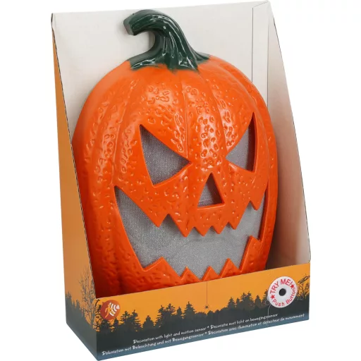 Szenzoros halloween figura RGB LED-del és hanggal, 30 cm 2 féle választható forma