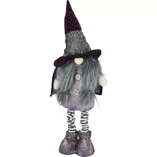 Halloween manó teleszkópos lábbal, 55 cm 2 féle választható kivitel