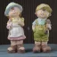 Kerti figura Farmer Fiú, lány 21 cm 2 féle választható kivitel
