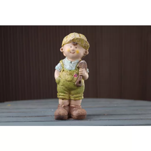 Kerti figura Farmer Fiú, lány 21 cm 2 féle választható kivitel