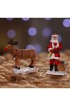 Karácsonyi falu figura szett 2 db-os, 4 féle választható kivitel