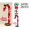 Világító Candy Cane cukorbot 47 cm