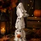 Halloweeni szellemtorony dekoráció, 25,5 cm poly