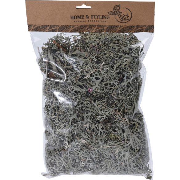 Dekor moha 100 gr-os csomag, szürke