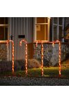 XL Candy Cane Világító cukorbot dekoráció 75 cm LED-es 1 db-os