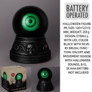   Halloween LED Kristálygömb – Mozgásérzékelős Hanghatással
