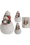 Karácsonyi LED figura mikulás, hóember 40 cm 2 féle