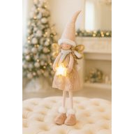 Plüss Angyal LED-es Csillaggal – Rózsaszín, 67 cm Plüss Angyal LED-es Csillaggal – Rózsaszín, 67 cm