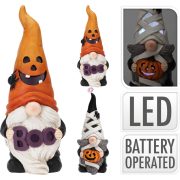   XL Halloweeni manó figura LED-es 46 cm 2 féle választható