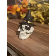   Prémium halloweeni koponya kalapban 14 cm 2 féle választható