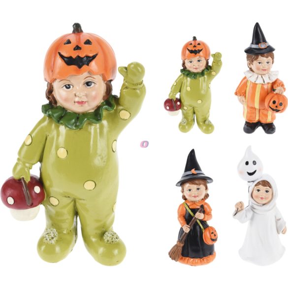 Cuki  Halloweeni gyerek figura 15 cm 4 féle választható