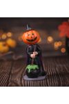 Vicces Halloweeni tökfej figura 17 cm 4 féle választható