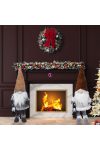 XL Manó lámpással 84 cm 2 féle textil őszi-karácsonyi manó LED világítással