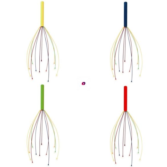 Fejmasszírozó, multicolor