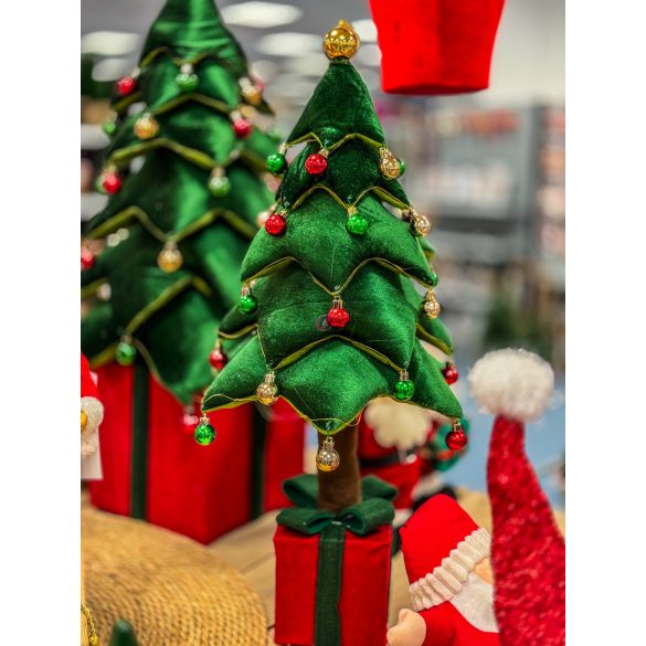 Prémium XL Led-es Karácsonyfa Plüss 70 cm, elemes