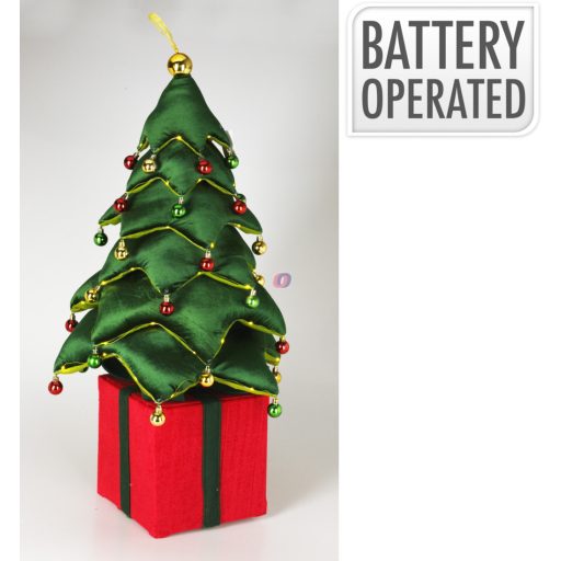 Prémium XXL Led-es Karácsonyfa Plüss 110 cm, elemes