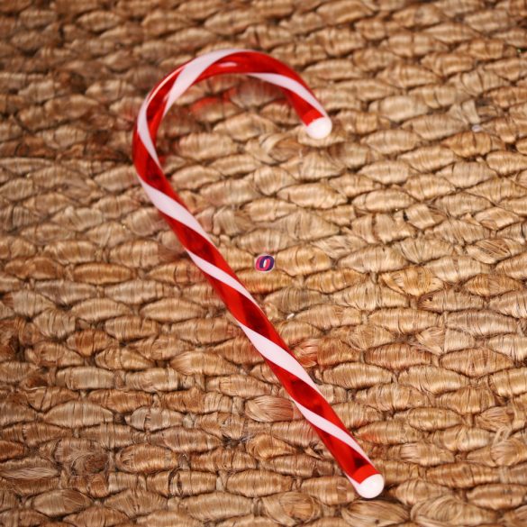 Candy Cane cukorbot dekoráció 35 cm karácsonyi világításhoz