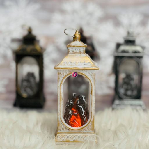 Prémium Lámpás 12,5 cm LED világtással, elemes