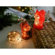 XL 3 db-os kerti LED figura szett 30 LED, timer. IP44