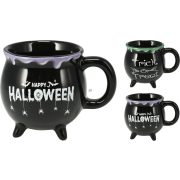 XL Halloween mintás bögre  3D üst  4 dl